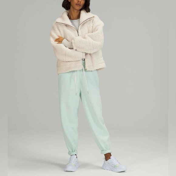 Lululemon Cinchable Fleece Zip Up